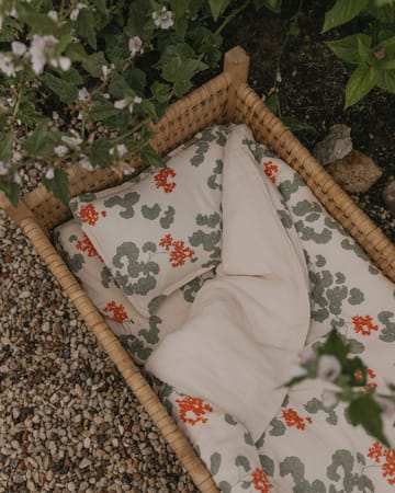 Set da letto per neonati Pelargonium Muslin - 70x80 cm/28x35 cm - Garbo&Friends