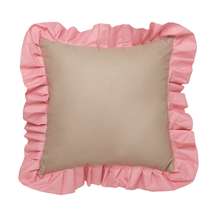 Cuscino da esterno con volant Garden Glory 45x45 cm, Beige-pink Garden Glory