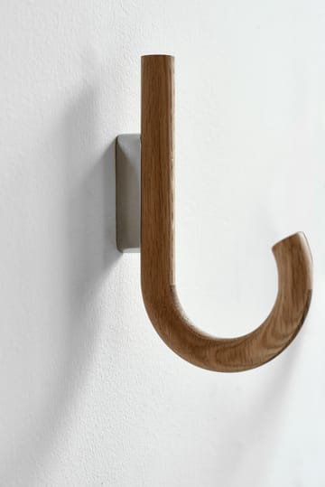 Gancio Hook, 19 cm - Rovere, cromo - Gejst