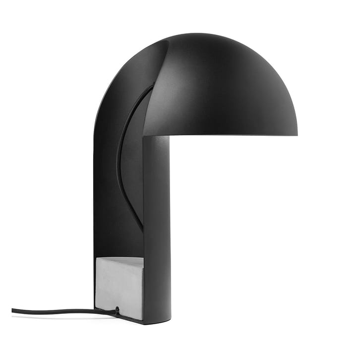 Lampada da tavolo Leery, 40 cm - nero - Gejst