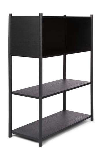 Libreria Sceene B - Rovere tinto nero - Gejst