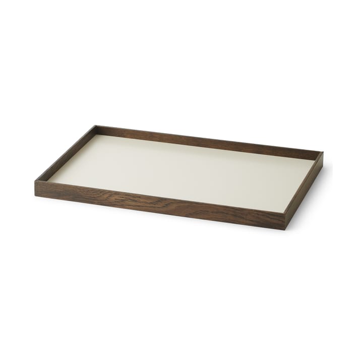 Vassoio Frame medio 23,2x34 cm - Rovere affumicato, beige - Gejst