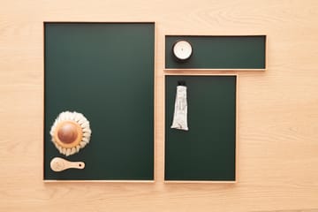 Vassoio Frame medio 23,2x34 cm - Rovere, verde - Gejst