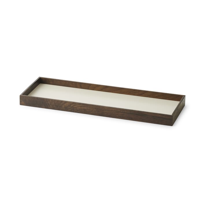 Vassoio Frame piccolo 11x32,4 cm - Rovere affumicato, beige - Gejst