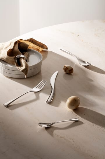 Cucchiaino Cobra, confezione da 4 - Acciaio inox - Georg Jensen