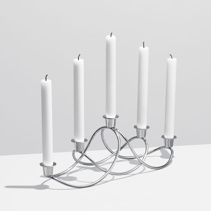 Portacandela Harmony, lucidato Georg Jensen