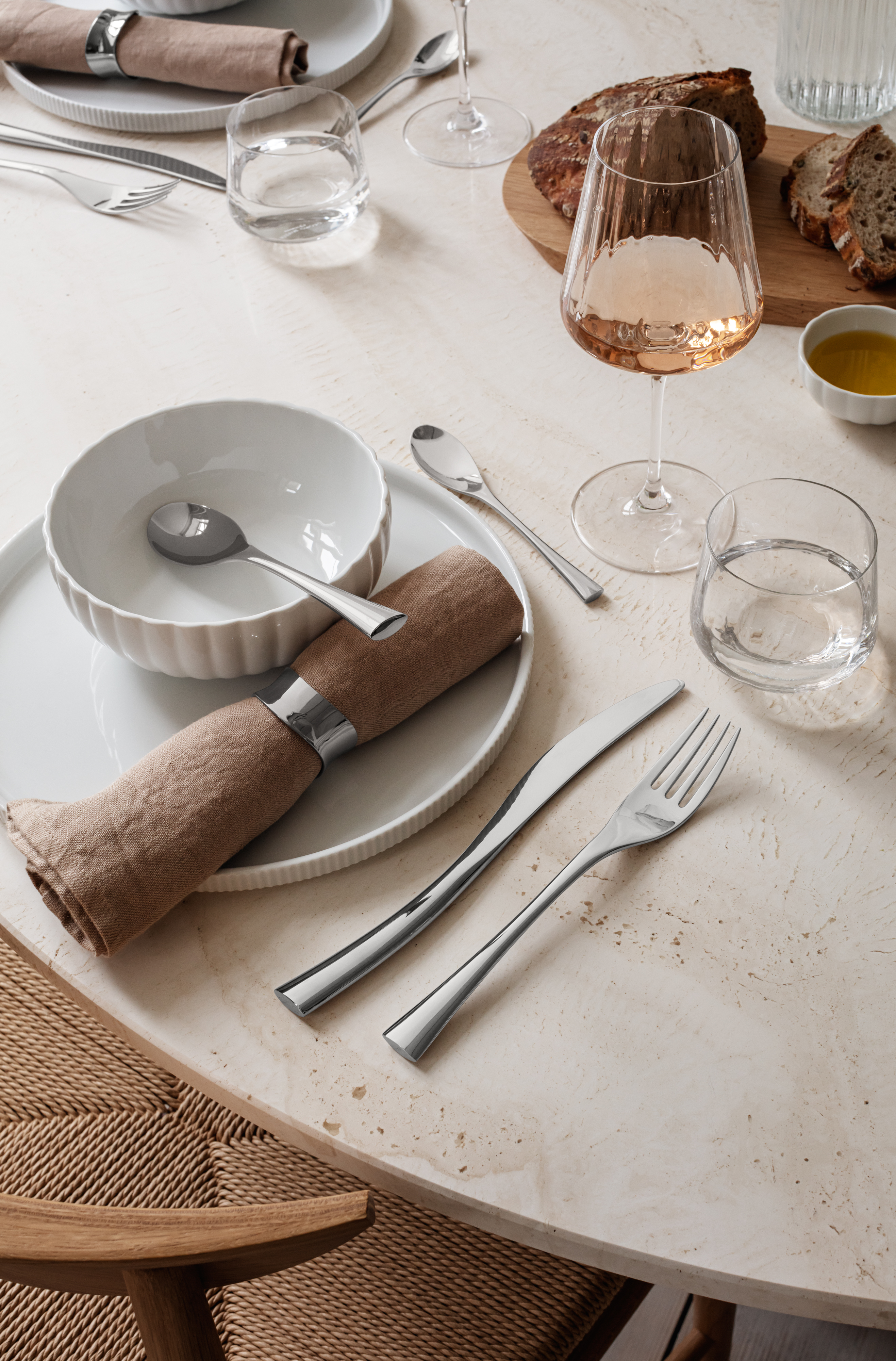 Georg Jensen Servizio di posate Copenhagen, 16 pz, acciaio inox