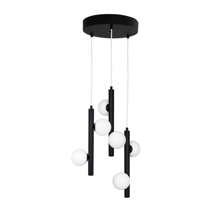 Lampada a sospensione Pearl 3, Nero Globen Lighting