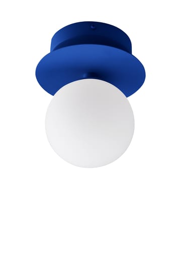 Lampada da parete/soffitto Art Deco IP44 - Blu-Bianco - Globen Lighting