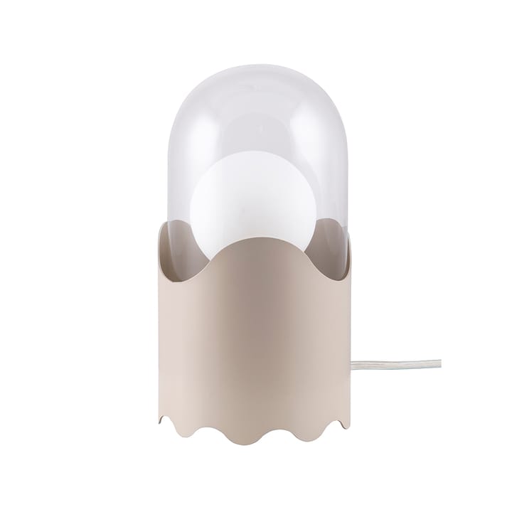 Lampada da tavolo Ghost - beige, vetro trasparente - Globen Lighting