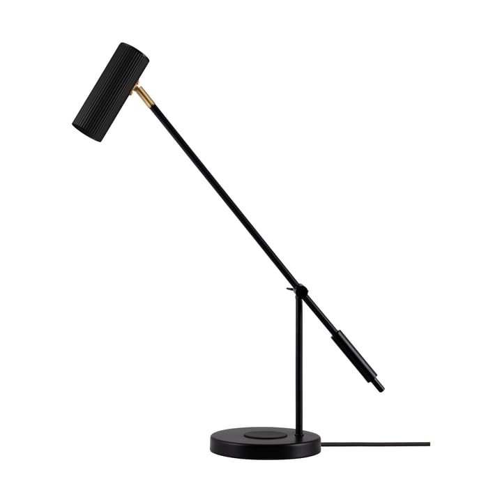 Lampada da tavolo Hubble Read con ricarica wireless - Nero - Globen Lighting