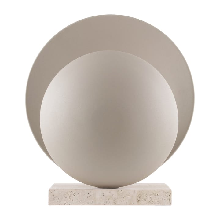 Lampada da tavolo Orbit, Beige-Travertino Globen Lighting