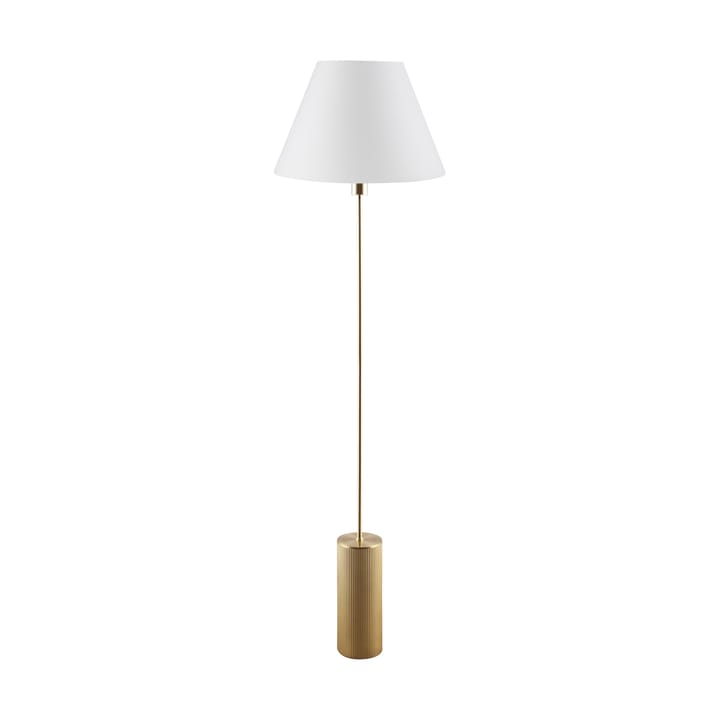 Lampada da terra Rib - Ottone spazzolato - Globen Lighting