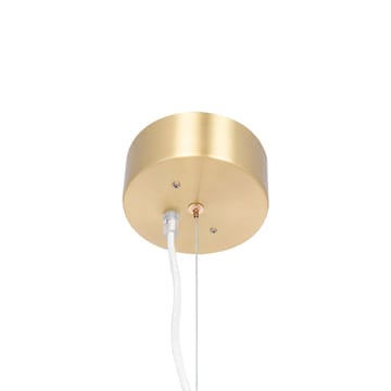 Lampadario Astrid - ottone/bianco, 8 lampadine - Globen Lighting