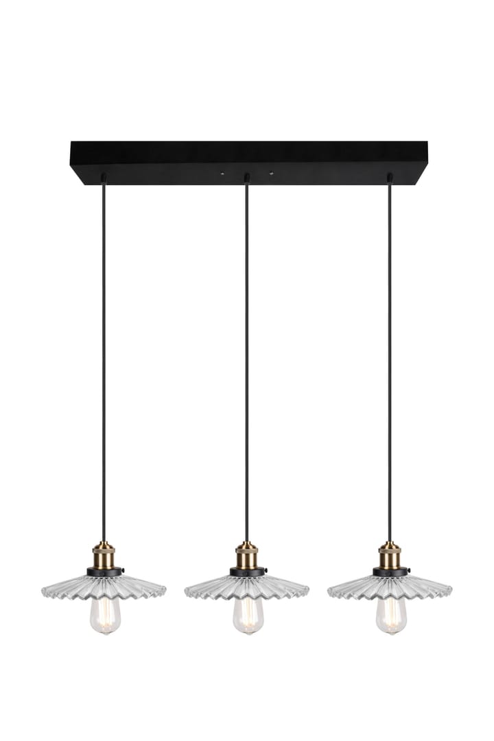 Lampadario Cobbler 3, 91 cm - Trasparente - Globen Lighting