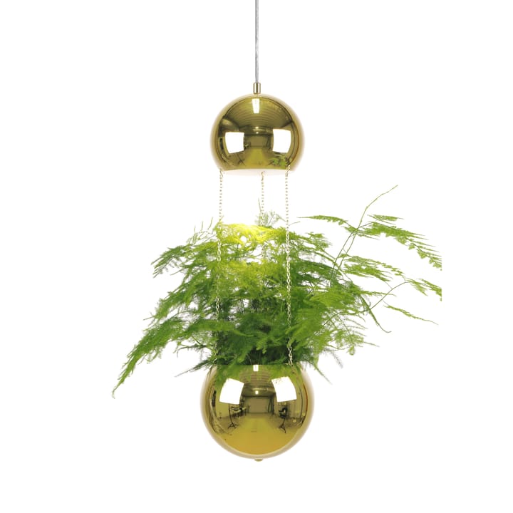 Plafoniera con vaso da fiori Planter - ottone - Globen Lighting