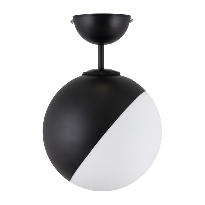 Plafoniera Contur Ø 25 cm - Nero-bianco - Globen Lighting