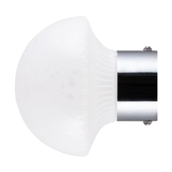 Plafoniera Fungo Ø16 cm - Bianco-cromo - Globen Lighting