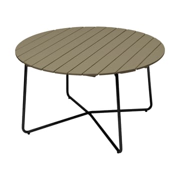 9A tavolo da pranzo - Light green oak-black base, Ø120 cm - Grythyttan Stålmöbler