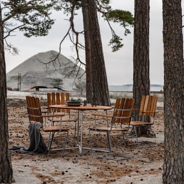 9A tavolo da pranzo - Rovere oliato Ø120 cm - Grythyttan Stålmöbler