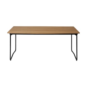 B31 170 tavolo da pranzo - Oiled oak-black base - Grythyttan Stålmöbler