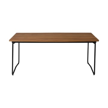 B31 170 tavolo da pranzo - Untreated teak-black base - Grythyttan Stålmöbler