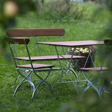 Divano da birreria - Supporto in teak zincato a caldo - Grythyttan Stålmöbler