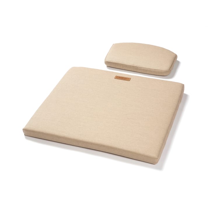 Set di cuscini A3 per collo/seduta, Sunbrella beige Grythyttan Stålmöbler