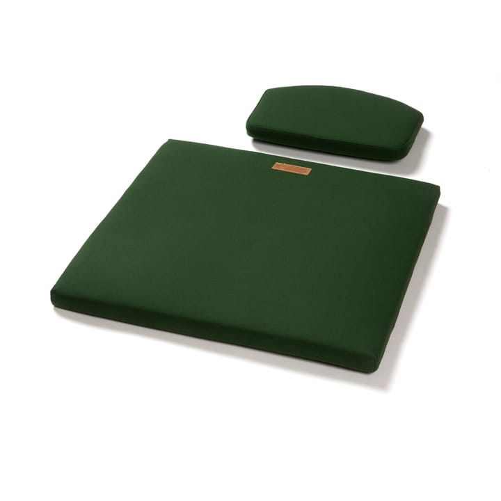 Set di cuscini A3 per collo/seduta - Sunbrella verde - Grythyttan Stålmöbler