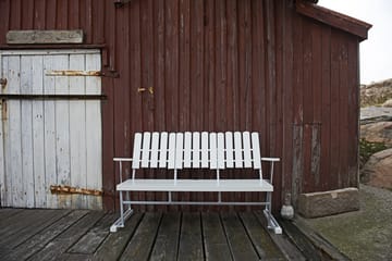 Soffa 6 - Vernice bianca su quercia zincata a caldo - Grythyttan Stålmöbler