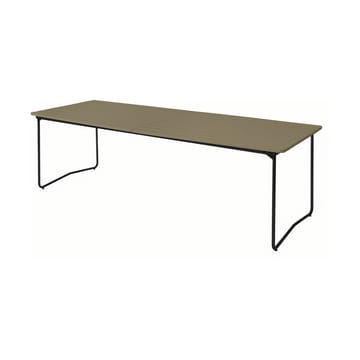 Table B31 tavolo da pranzo 230 cm - Light green oak-black base - Grythyttan Stålmöbler