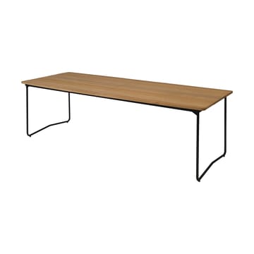 Table B31 tavolo da pranzo 230 cm - Oiled oak-black base - Grythyttan Stålmöbler