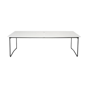 Table B31 tavolo da pranzo 230 cm - White lacquered oak-black base - Grythyttan Stålmöbler