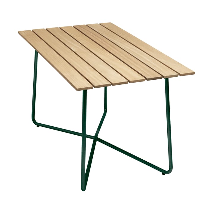 Tavolo B25A - Oiled pine-green base - Grythyttan Stålmöbler