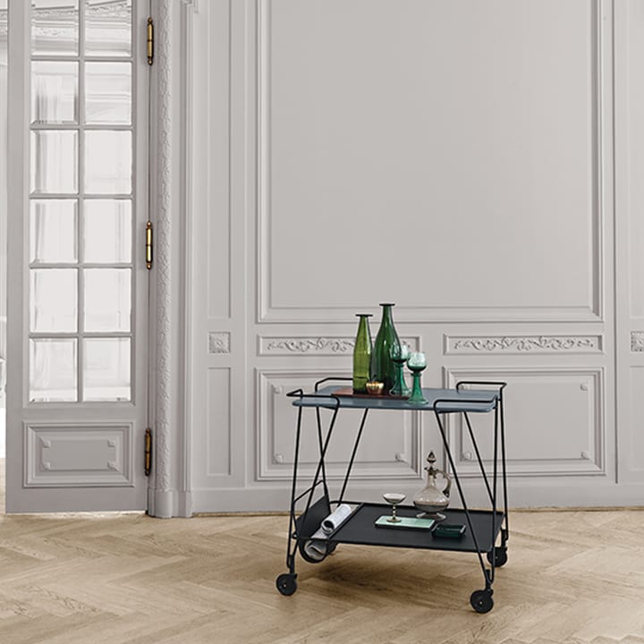 Carrello da servizio Matégot Trolley, Black GUBI