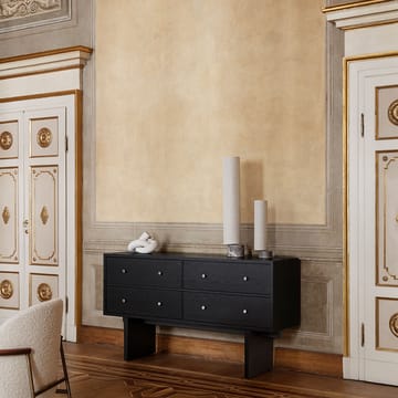 Credenza Private - nero, rovere tinto nero - GUBI