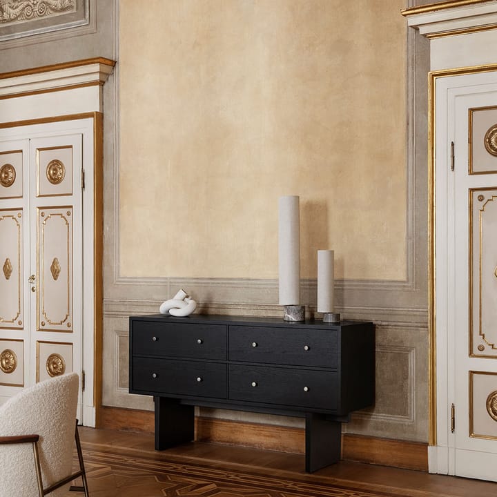 Credenza Private, nero, rovere tinto nero GUBI