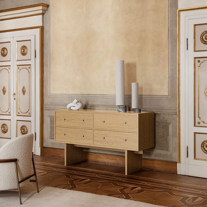 Credenza Private, nero, rovere tinto nero GUBI