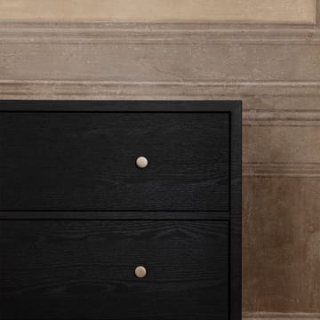 Credenza Private - nero, rovere tinto nero - GUBI