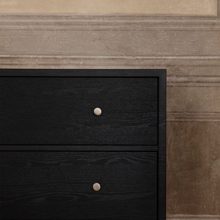 Credenza Private, nero, rovere tinto nero GUBI