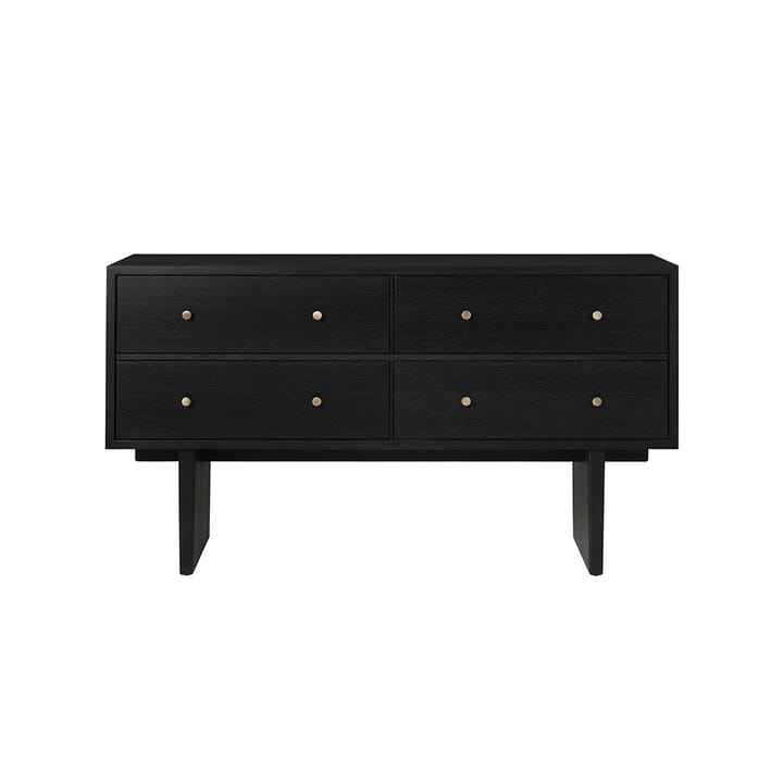 Credenza Private - nero, rovere tinto nero - GUBI