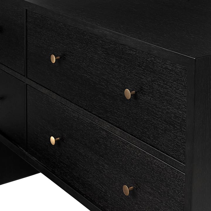 Credenza Private, nero, rovere tinto nero GUBI