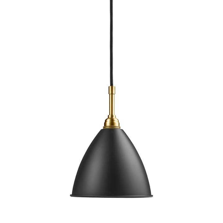 Lampada a sospensione Bestlite BL9S, charcoal black-brass GUBI