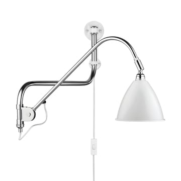 Lampada da parete Bestlite BL10  - bianco opaco-cromo - GUBI