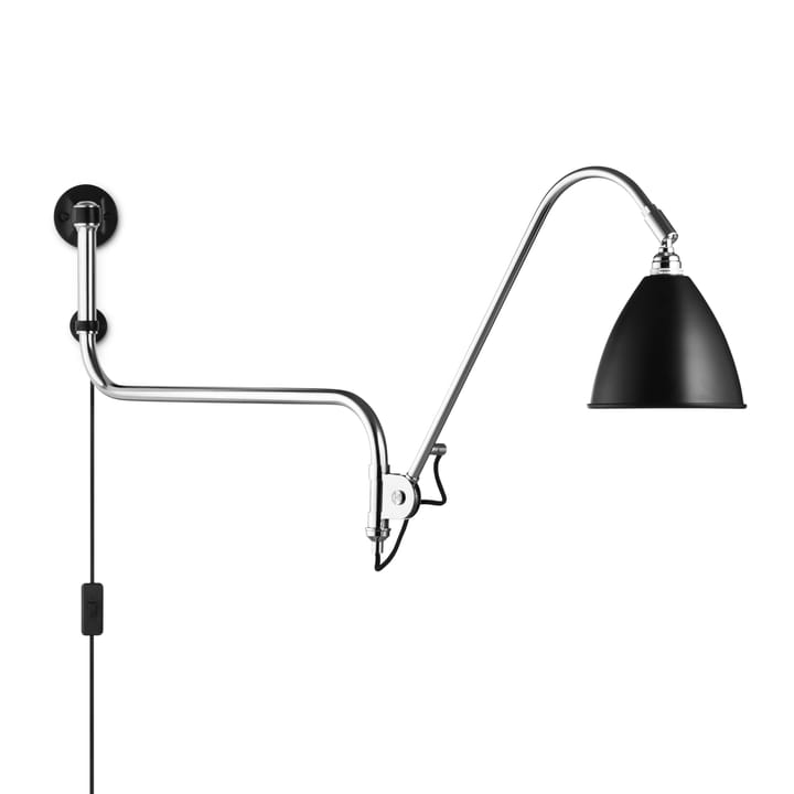 Lampada da parete Bestlite BL10  - nero-cromo - GUBI