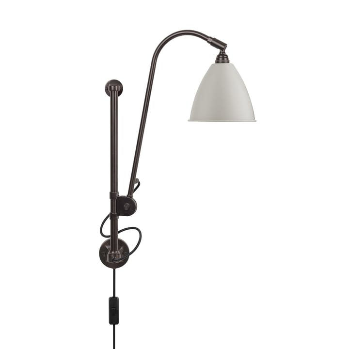 Lampada da parete Bestlite BL5, bianco classico-nero GUBI