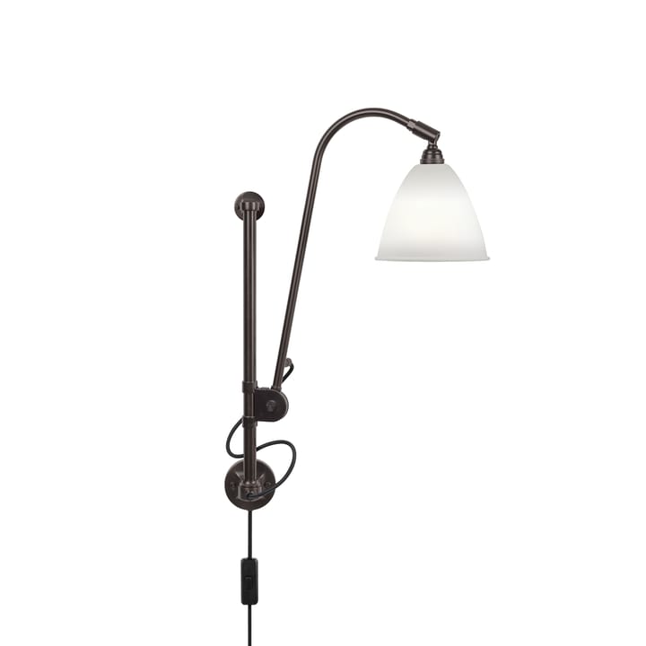 Lampada da parete Bestlite BL5, bone china-black GUBI