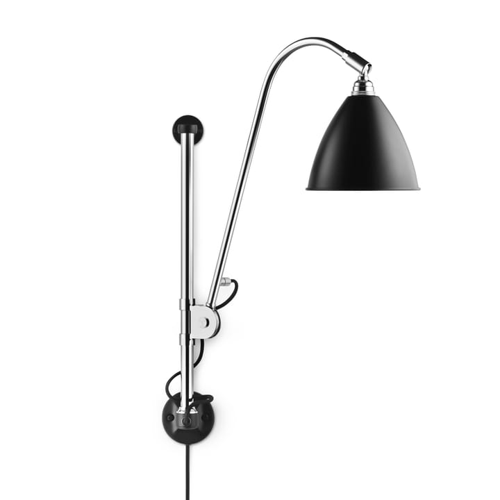 Lampada da parete Bestlite BL5 - nero-cromo - GUBI