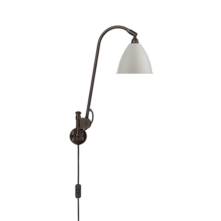 Lampada da parete Bestlite BL6, bianco classico-nero GUBI