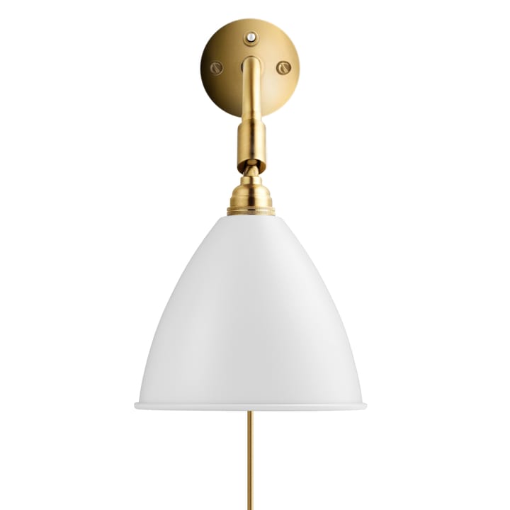 Lampada da parete Bestlite BL7  - bianco opaco-ottone - GUBI